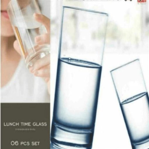 Glass LUNCH Time - 6pcs Set [Jony]