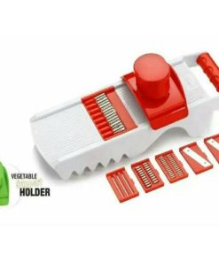 6 In1 Slicer & Grater With Safety Holder D079