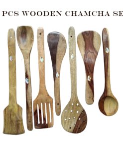 Wooden Chamcha Set Of 7 Pcs