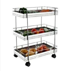 Multipurpose Perforated Trolly 3 Layer.