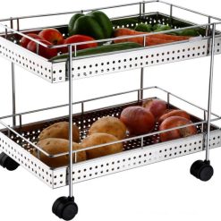 Multipurpose Perforated Trolly 2 Layer.