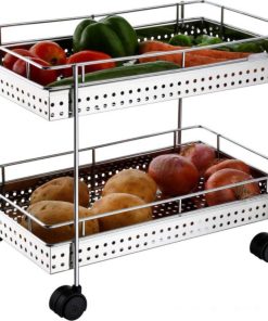 Multipurpose Perforated Trolly 2 Layer.