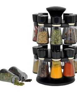 16 Pc Jar Spice Rack.