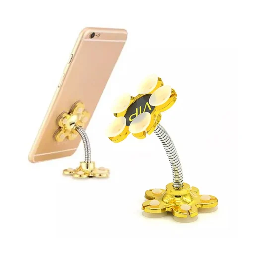 Phone Holder, 360°Rotatable Phone Stand Multi-Function Double-Sided Suction Cup Mobile Phone Holder( 0637A)