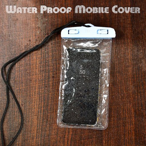 Mobile Waterproof Sealed Transparent Plastic Bag / Pouch Cover for All Mobile Phones(4635) - Image 3