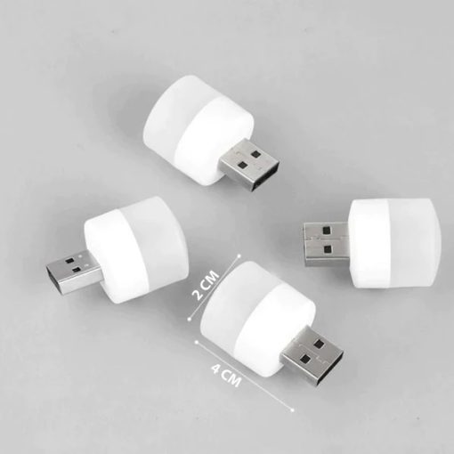 USB LED LAMP NIGHT LIGHT, PLUG IN SMALL LED NIGHTLIGHT MINI PORTABLE FOR PC AND LAPTOP. - Image 4