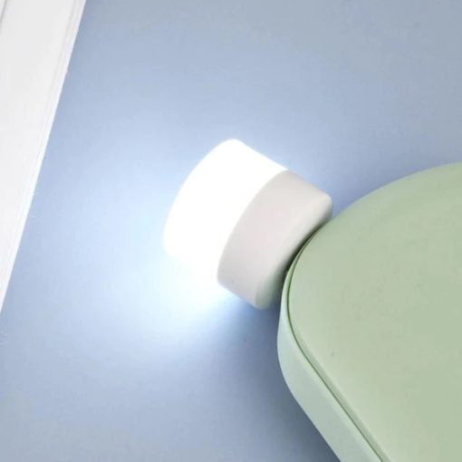 USB LED LAMP NIGHT LIGHT, PLUG IN SMALL LED NIGHTLIGHT MINI PORTABLE FOR PC AND LAPTOP. - Image 3