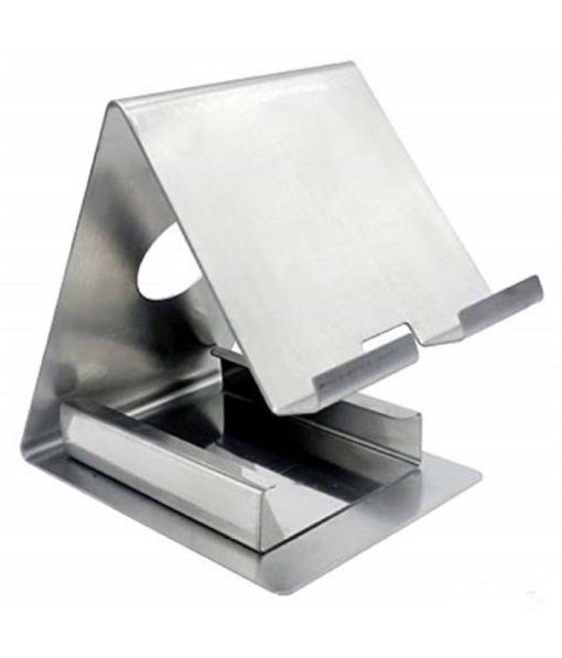 Samrajya Mobile Steel Stand & Holder With Card Holder - Image 3