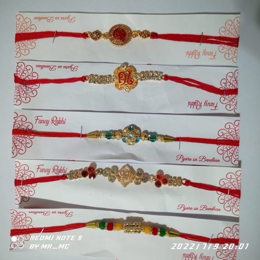 New Fency Rakhi For Rakhi Festival-5 Pcs Set