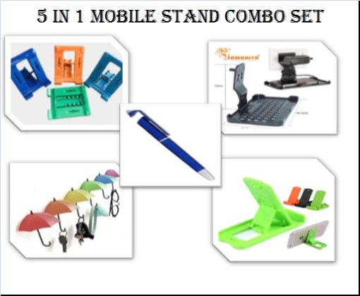 5 IN 1 Mobile Stand Combo Set