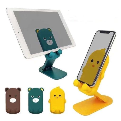 Cute Cartoon Design Multi-Angle Adjustable Foldable Mobile Stand - Image 3