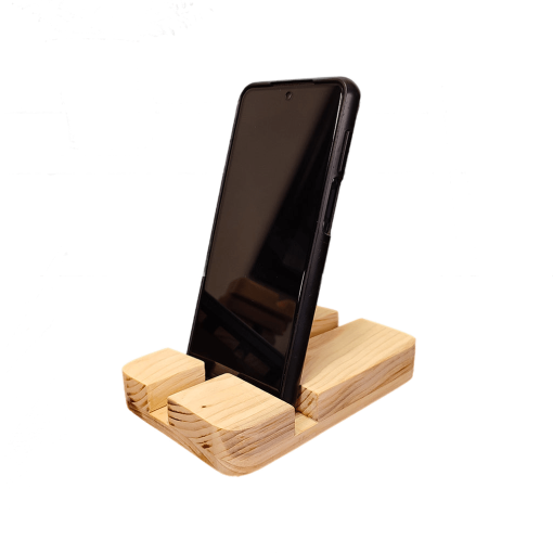 Lifestyle Wooden phone Stand , Mobile Holder & Remote Stand for Office Desk(Code-3) - Image 2