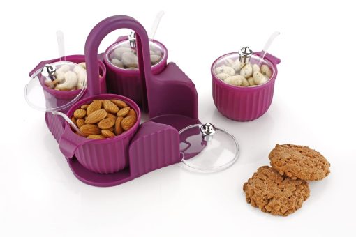 Dry Fruit Or Masala Box With Stand CRESTA - Image 2