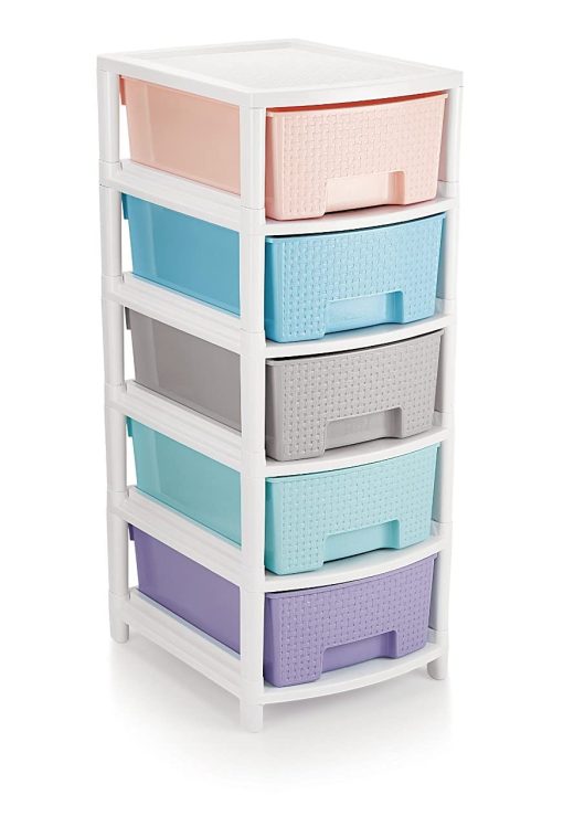 Modular Drawer Multi color 5 Layer