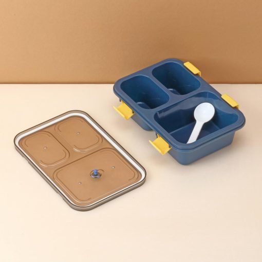 Lunch Box 3 Section Plastic (primax)