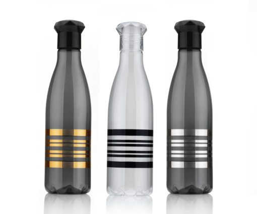 Bottle Line Diamond Cap Bottle 1000ml (3 Pcs Box)