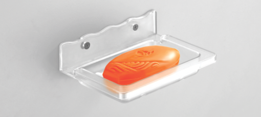 SINGLE SQUARE SOAP DISH