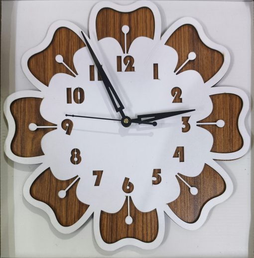 Wall Clock Wooden D86