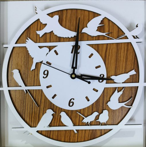 Wall Clock Wooden D70