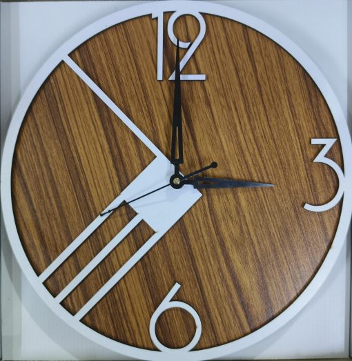 Wall Clock Wooden D76