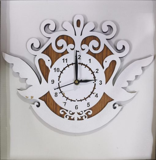 Wall Clock Wooden D84