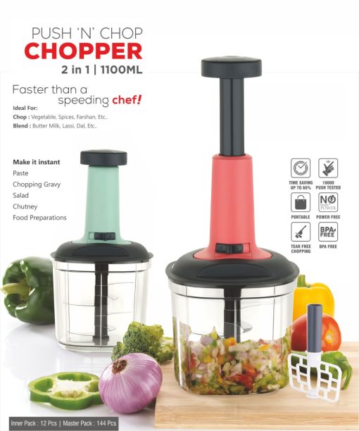 Push Chopper 1100 Ml. (f) - Image 2