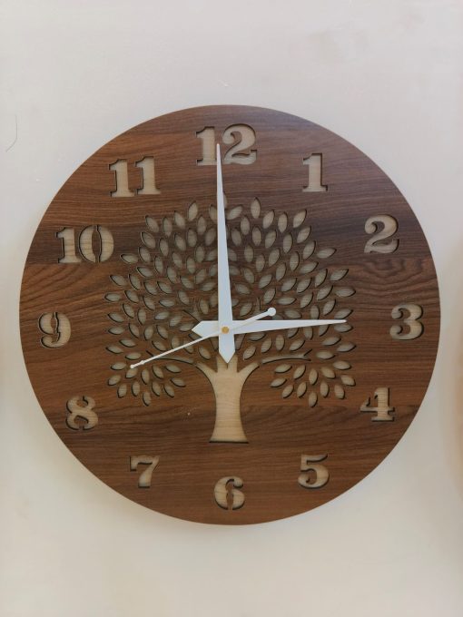 Wall Clock Wooden D96