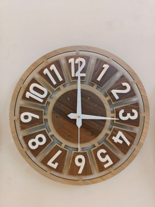 Wall Clock Wooden D97