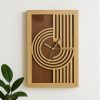 Wooden Wall Clock D106