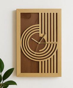 Wooden Wall Clock D106