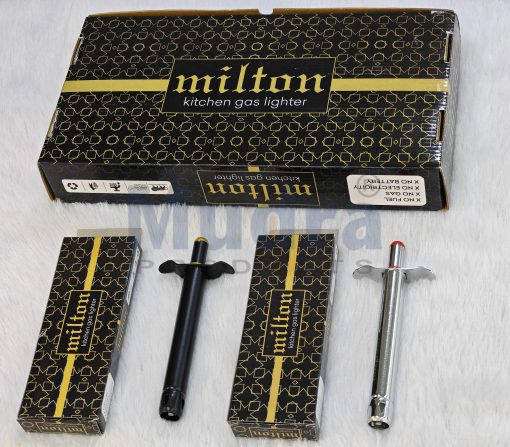 Lighter Black 12mm Pipe MILTON