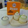 Ceramic Pickle 3pcs Set With Tray