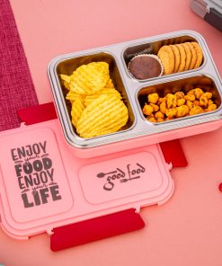 Lunch Box S.S. 3 Comparment (K)