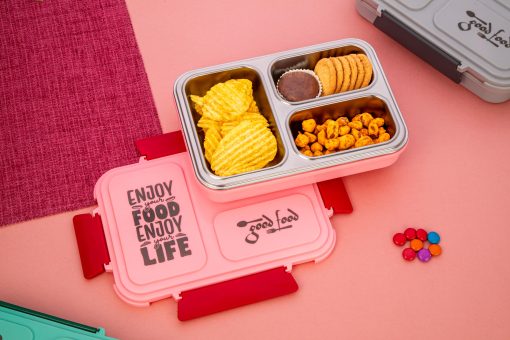 Lunch Box S.S. 3 Comparment (K)