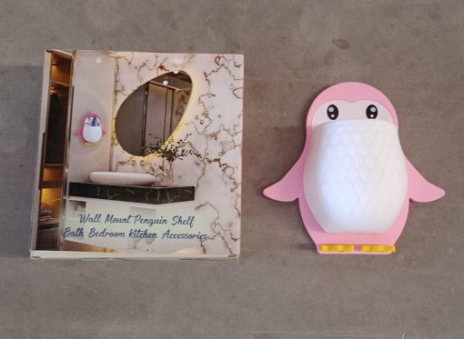 Penguin Storage Box | Wall Mounted Penguin Mobile Stand Box Pack