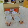 Ceramic Tea And Coffee Cup Set Of 12(Green Box-Second Quality)
