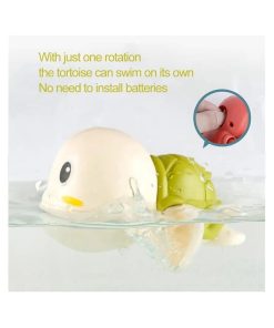 Swimming Turtle Bath Toy Wind Up Water Floating Turtle For New Born Baby Bathtub Water Toys,Multicolor