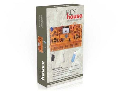 Key Stand House Plastic Big - Image 2