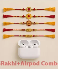 AirpodPro2  + 5 Rakhis Combo Limited Time | Special Rakhi gift for Brother and sisters