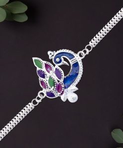 Traditional Peacock Design Rakhi