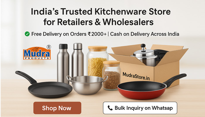 🛒 India’s Trusted Kitchenware Store for Retailers & Wholesalers