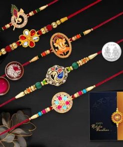 Set of 5 Rakhis Combo For You