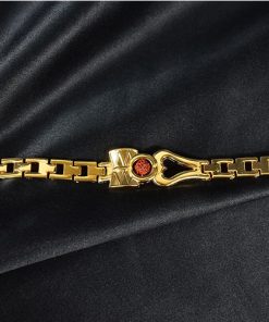 OM & Rudraksh Rakhi Bracelet (Copy)