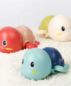Swimming Turtle Bath Toy Wind Up Water Floating Turtle For New Born Baby Bathtub Water Toys,Multicolor