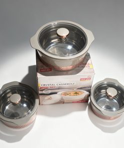 Casserole Crystal 3pcs SET