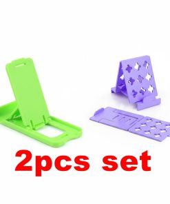 2pcs Set foldable mobile stand fashion mini + dotted stand