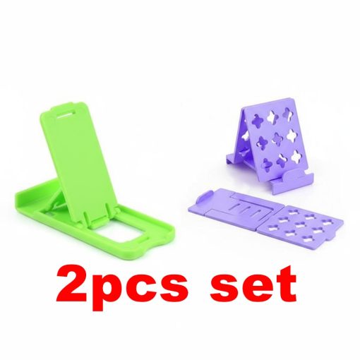 2pcs Set foldable mobile stand fashion mini + dotted stand