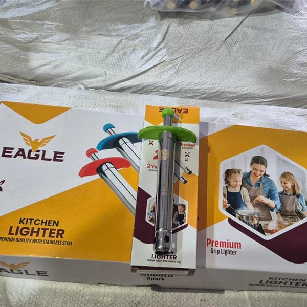 Lighter Plastic Grip 12mm Eagle (12pcs Box Pack)