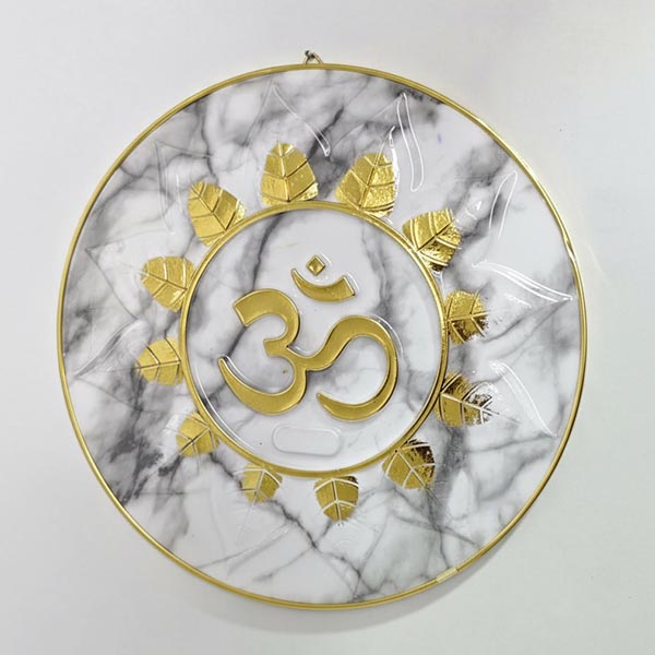 Resin Art Wall Decore Om Design