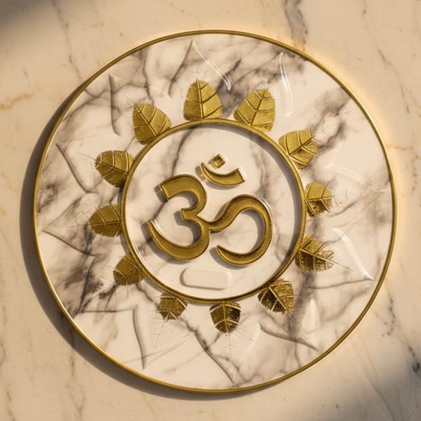 Resin Art Wall Decore Om Design